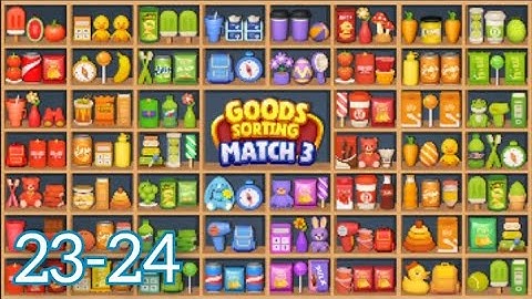Goods Puzzle Sort Challenge Gameplay Walkthrough Level 23-24