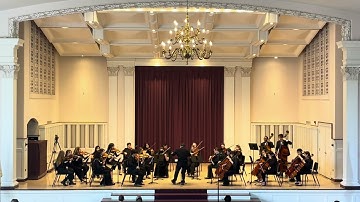 John Rutter- Suite for Strings , 1 - A-roving - Elmhurst University Orchestra