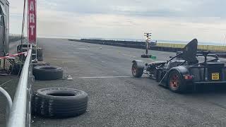 8 Second 14 Mile At Crail Raceway Cateram V8