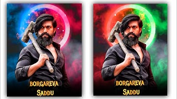 Boys Attitude WhatsApp Status Video Editing Kinemaster Tamil | KGF-2 Song Lyrics Video Editing