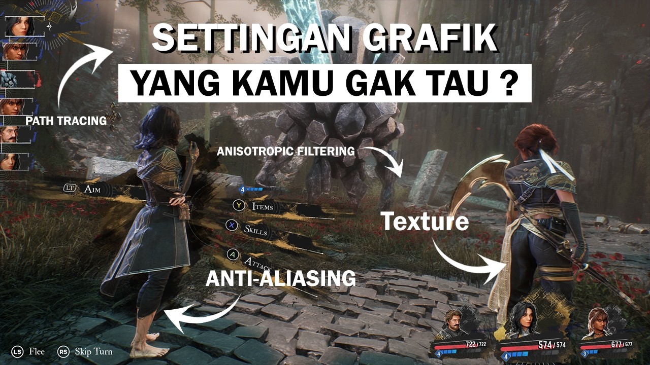 Jangan asal setting grafik game lu, ketahui ini biar game lancar!!!