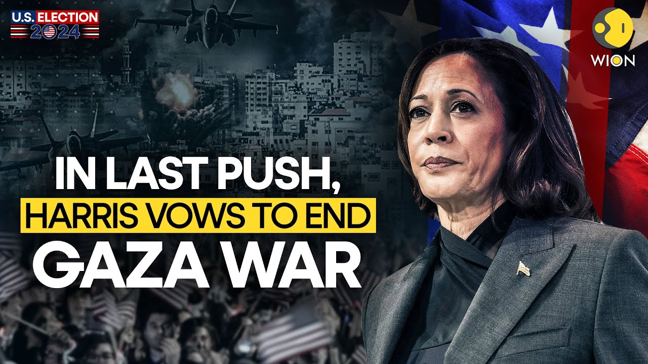 USA News: Kamala Harris Vows To End Gaza War In Push To Win Arab ...