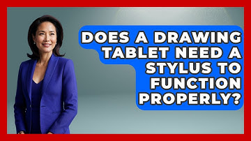 Does a Drawing Tablet Need a Stylus to Function Properly? | The Virtual Art Desk News