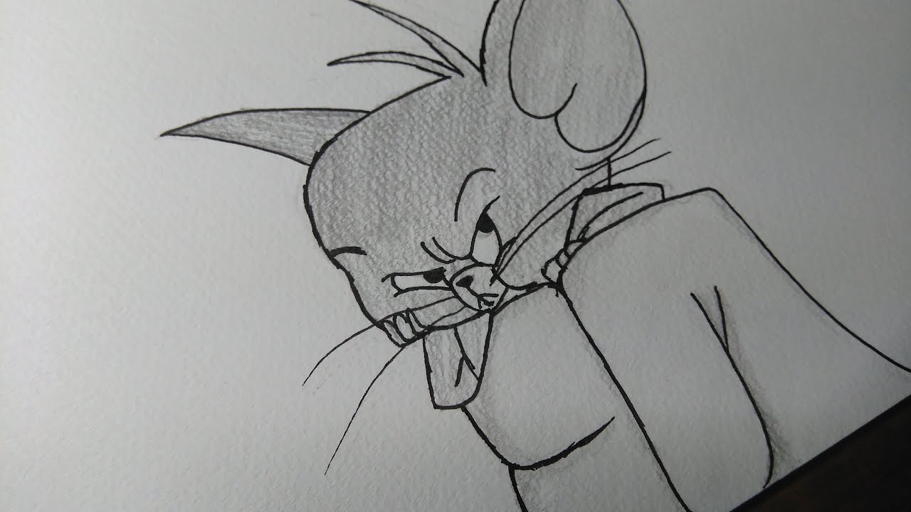 トムとジェリー ジェリー マウス描いてみた アナログイラスト 模写 Youtube