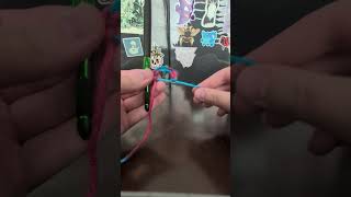 Single crochet in a magic circle tutorial