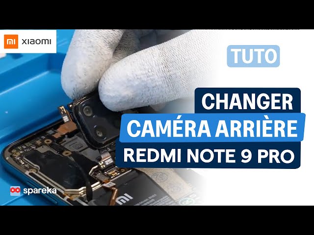 Achetez Vitre Arrière Xiaomi Redmi Note 10 Pro Noir - Original Démonte Grade B - Haute Qualité