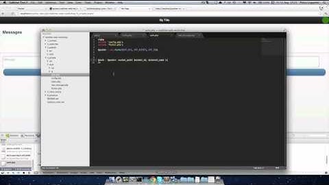 Authenticating Users with Private Channels - Pusher Realtime Web Workshop (old)