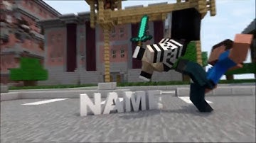 FREE INSANE MINECRAFT INTRO TEMPLATE [ C4D, AE ] | IT #406 - Thx for 1.4k subs !