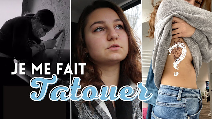 [VLOG] Je me fait tatouer (encore) et je fait d'autre trucs aussi ...