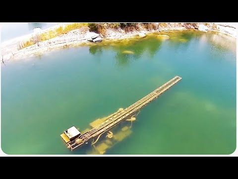 Phantom Drone Flies Over Flooded Quarry | Finds Buried Treasure