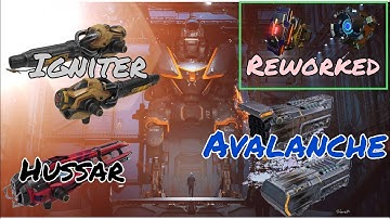 War Robots New Weapons | Avalanche, Hussar, Igniter | Battle Born & QR rework | WR