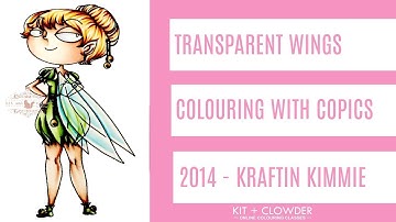 Copic Colouring Tutorial - Transparent Objects