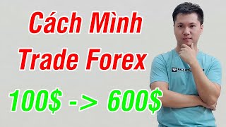 Cách Mình Trade Forex Từ 100$ Lên 600$ Trên Điện Thoại | CHN PRO TRADING