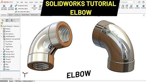 Elbow Design in SOLIDWORKS | Robo CAD