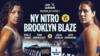 AVP LEAGUE WEEK 1 - Belmar, NJ | Women New York Nitro v Brooklyn Blaze