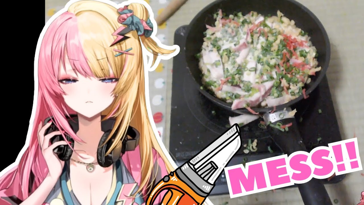 Kotoka and her vacuum cleaner (the cleanest cooking stream) 【﻿NIJISANJI EN | KOTOKA TORAHIME 】