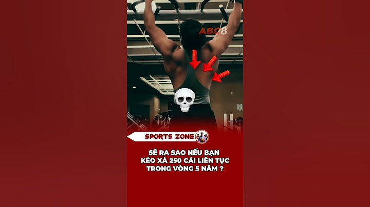 Sẽ ra sao nếu mỗi ngày bạn đều kéo xà 250 cái ? #sports #thethao #gym #thethaotonghop