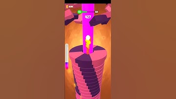 Drop Stack Ball Level 111 || Game - Drop Stack Ball || Subhojit Puchki || Satisfying Game || #shorts