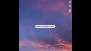 Free Lo-Fi Type Beat Sad Nights - C H I L L S A D