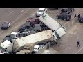 Scary Scene: At least 8 dead, dozens hurt in massive crash on icy Texas interstate