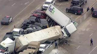 At least 6 dead in massive Texas crash involving over 100 cars: Officials -  ABC News