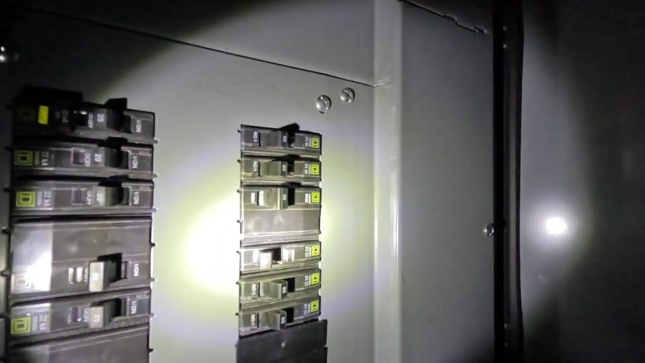 Initializing Franklin's EV Charging Station Breaker Panel, Little Rock, Arkansas, 31 Aug 25 NGH10522