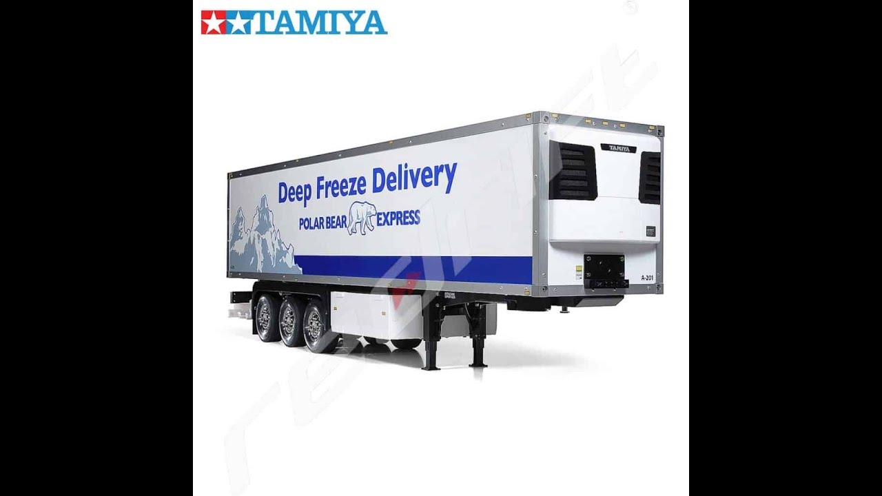 Tamiya Reefer trailer build part 1