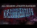 All Death Battle Fights Ranked (Season 5)