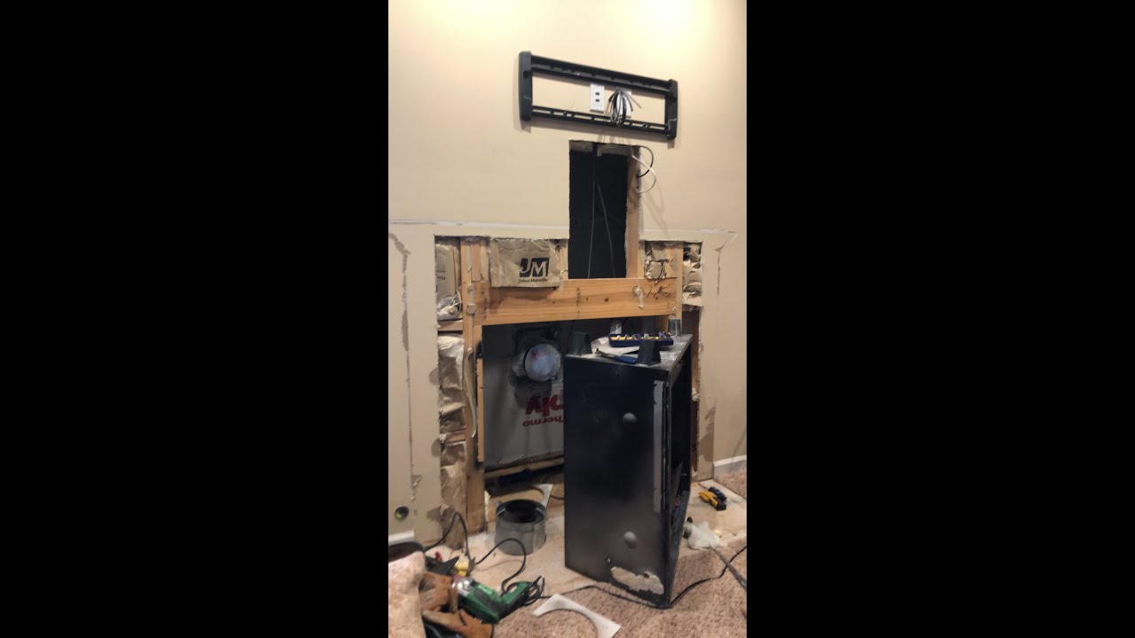 Fix for direct vent fireplace air leak. YouTube