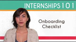 Module 6 - Onboarding Checklist