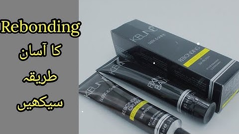 How to do Rebonding | Keune rebonding