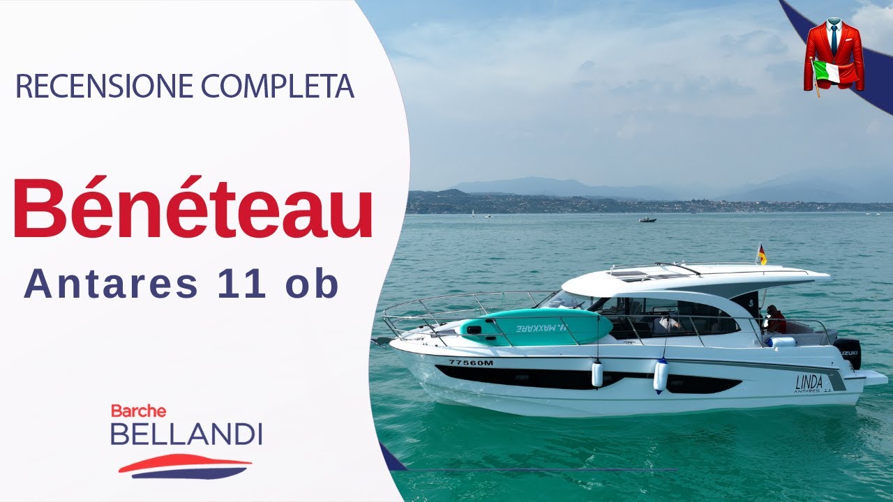 ⁣Beneteau Antares 11 Sedan: Recensione Completa e Caratteristiche Tecniche