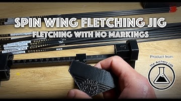 How to Fletch SpinWing Vanes with The Wing Thing (Arrow Building  - Part 2)