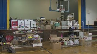 Oshkosh Fire annual food/toy drive