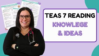 2024 ATI TEAS 7 Reading Knowledge and Ideas Study Guide (Practice Questions with Answers)
