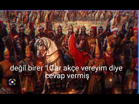 Fatih Sultan Mehmet Han ve zekası ve uyanık bir dilenci