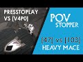 C4lle presstoplay 47 vs v4p0 103  pov stopper  heavymace  albion zvz meme