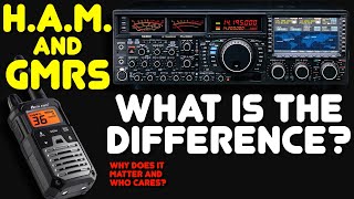 How Is GMRS Different From Ham Radio? What Is The Difference Between Amateur Radio and GMRS?