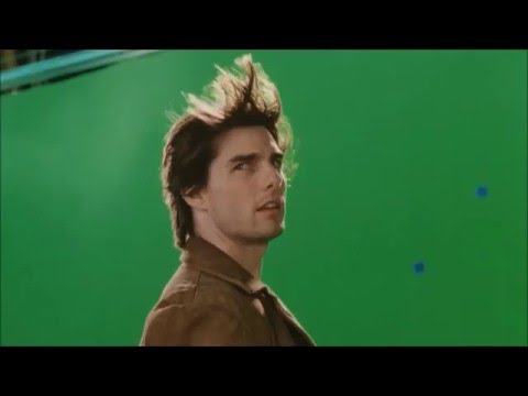 vanilla-sky-ending-scene,-davids-jump-to-reality-(filming-with-green-screen)