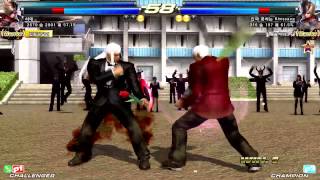 서울역 게임시티 철권 태그2 20150307 히데...(Mig,Lars) vs 진짜 못하는 Kimssang(Law,Paul)
