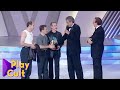 Aldo Giovanni e Giacomo premiano Teo Teocoli ai Telegatti | Mediaset Play Cult