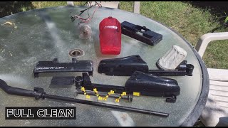 Eureka Quick Up Stick Vac Disassembled 