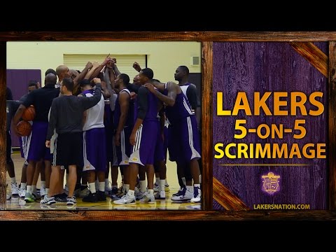 lakers-practice-footage:-5-on-5-scrimmage,-kobe-bryant,-steve-nash,-jeremy-lin