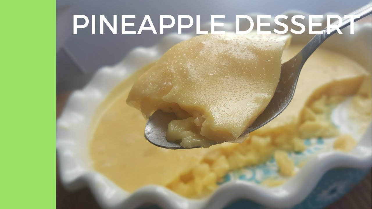 Brazilian Pineapple Dessert YouTube