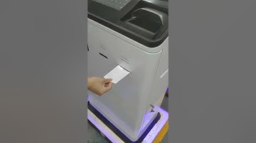 Hotel check in and check out kiosk