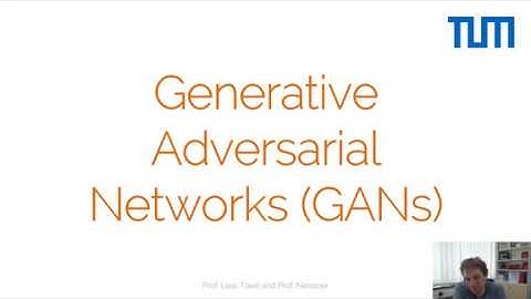 ADL4CV - Generative Adversarial Networks