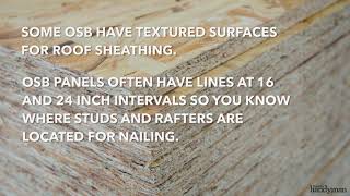 What's the Difference Between OSB and Plywood?