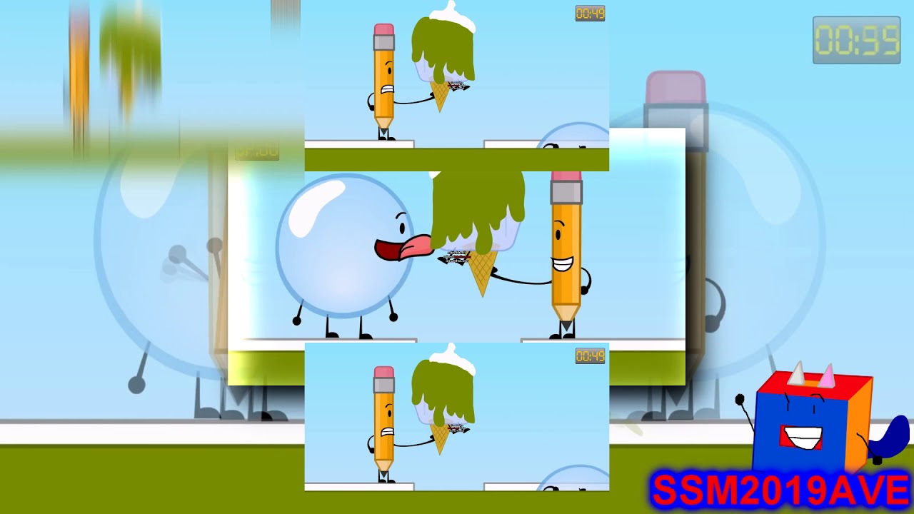 The Ice Cream Is Gross Scan V2 (Veg Replace) - Credit To jacknjellify for BFDI 15
V1: Lazy Butterfly TAS (His old account)
V2: Me
