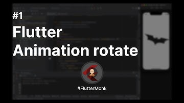 #1 Flutter Animation Rotate #fluttermonk #flutterapp #flutter #animation #flutteranimation