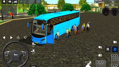 Real Coach Bus Simulator 3D - Bus City & Offroad Games 2025 - Bus Game Android GamePlay